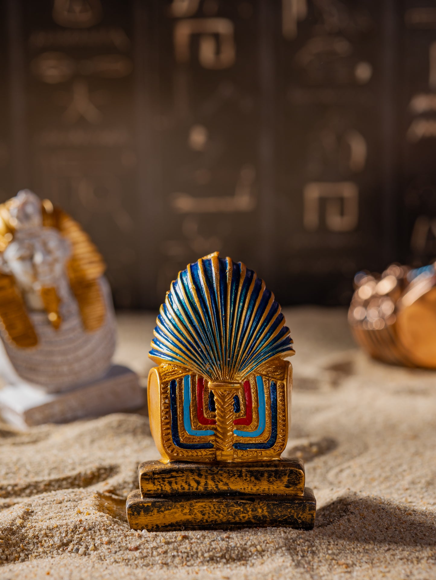 Tutankhamun Pharaoh Bust – Icon of Ancient Egyptian Royalty-GOLD B